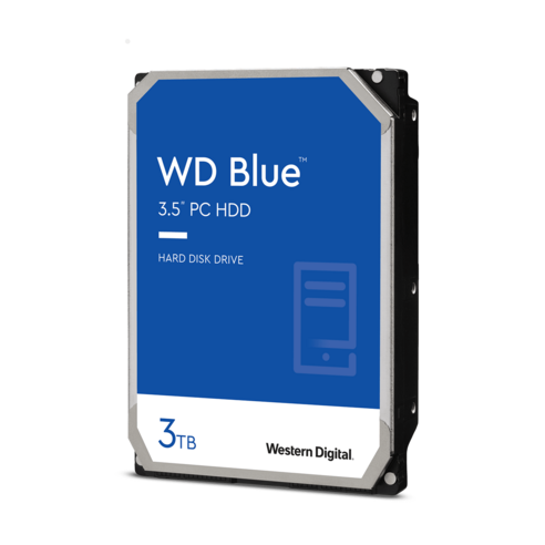WD Blue HDD SATA3 하드디스크, WD30EZAX, 3TB