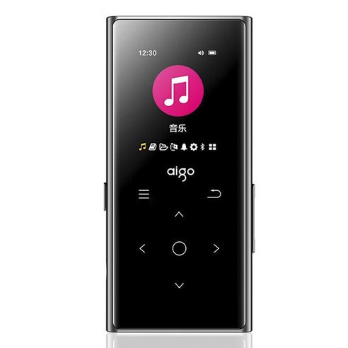 Aigo HIFI 블루투스 뮤직 플레이어 32GB, 블랙, mp3-801