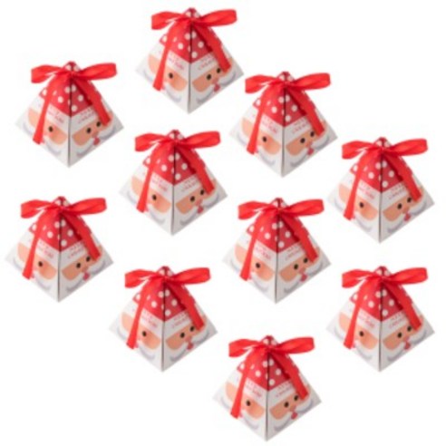 10pcs 크리스마스 선물포장지, 산타클로스