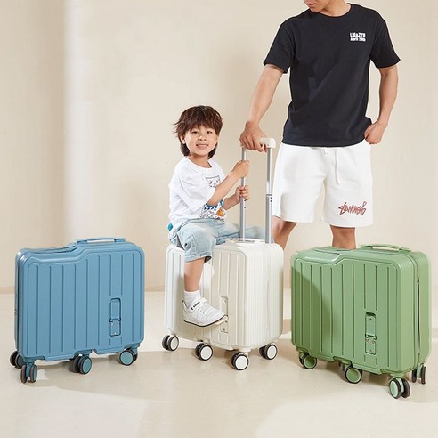 아이와 함께하는 여행, 라이딩 탑승형 캐리어로 더욱 즐겁고 편안하게!