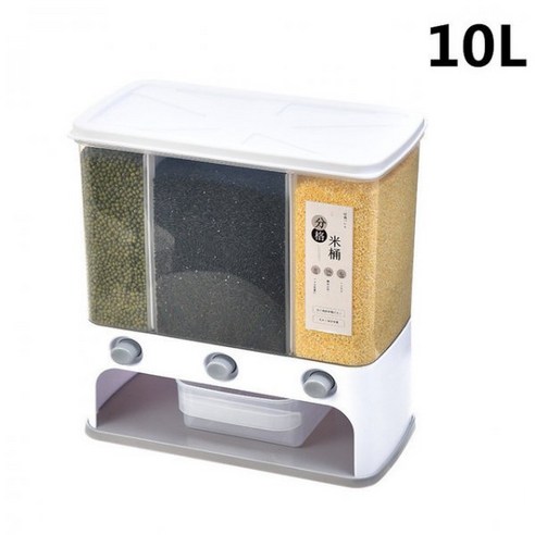 주방 컨테이너 5KG 10KG 버킷 나노 곤충 방지 방습 쌀 상자 곡물 봉인 된 항아리 홈 스토리지 애완 동물 강아지 식품 저장