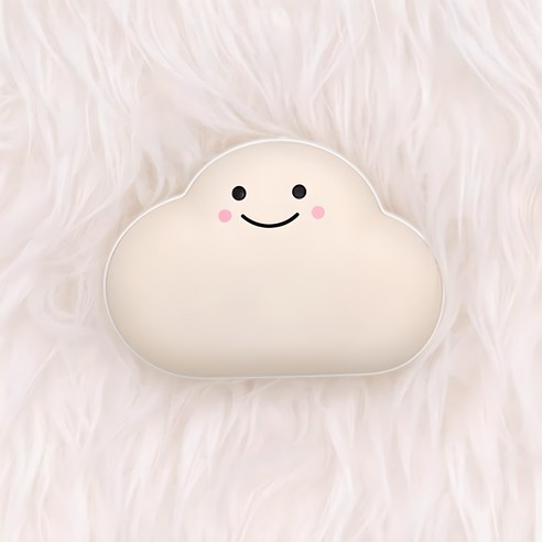 단미 구름 손난로, CLOUD, 화이트