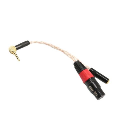 마이크 케이블 3.5mm 남성-XLR 여성 및 3.5mm 여성 케이블, 골드, 설명, 설명
