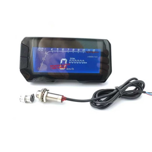 오토바이계기판 CB150 LCD 주행 속도계 거리계, 단일, 1개