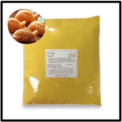 [델리만쥬 본사] 타이야끼 붕어빵 반죽, 10kg, 1개
