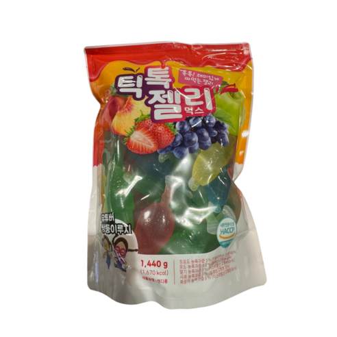 (무료배송!!) 코스트코 틱톡 젤리 믹스 4가지 맛 1440g * 2봉 / 유튜버 쌍둥이 루지
