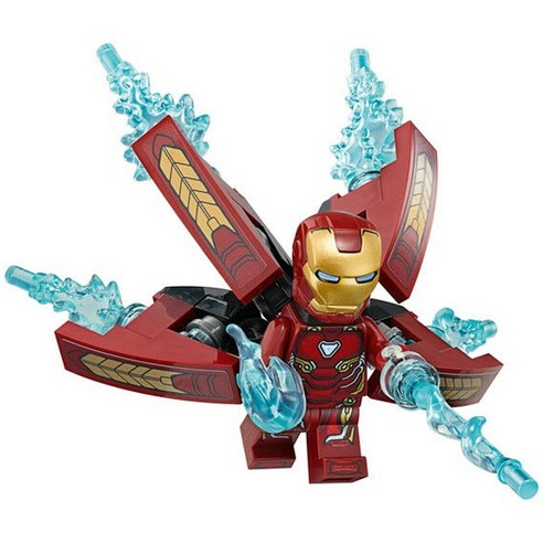 [국내발송] 레고커스텀 미니피규어 아이언맨 마크50 Iron man mk50 레고 MOC 호환 피규어 블럭 브릭 토이, 아이언맨부부세트, 1개