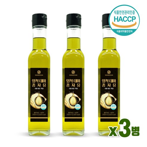 HACCP 대마종자유 오일 250ml 햄프씨드, 250ml, 3개