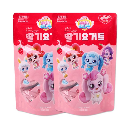 캐치티니핑 딸기요거트 20g, 12개