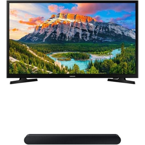 SAMSUNG 40인치급 LED 스마트 FHD TV 1080P (UN40N5200)AFXZA 2019년 모델), 32 Inch (1080p), TV w/S60B Soundbar