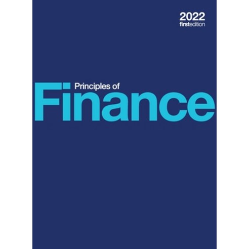 (영문도서) Principles of Finance Hardcover, Not Avail, English, 9781998109203