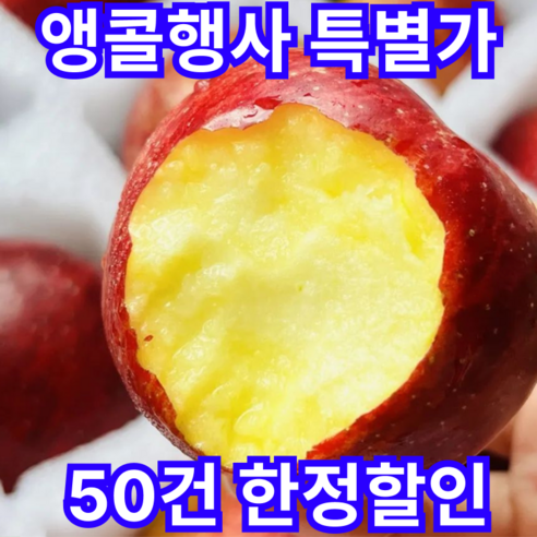 [앵콜특별가]할인기간 명실상부 경북직판 단맛꽉찬 못난이사과