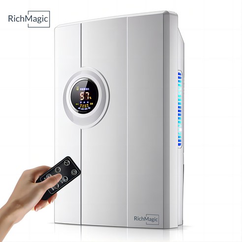 편안한 일상을 위한 제습기 1등급 아이템을 소개합니다. RichMagic 2200ml 스마트 무소음 공기청정 건조기 제습기 가정용 대용량 리뷰