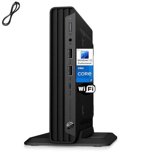 SSD計756GB HP EliteDesk 苦痛 800 i7 8700T ミニPC
