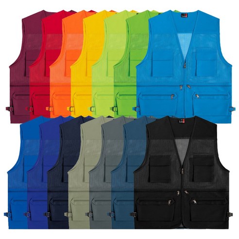 스카이블루 타스란 망사 조끼: 스타일과 기능성을 한번에!