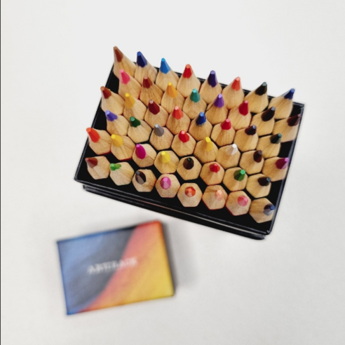 퍼플빈 전문가용 고급 색연필, 48색, 1개 48색 × 1개 섬네일