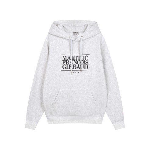 [시즌특가] 마리떼 CLASSIC LOGO HOODIE light heather gray