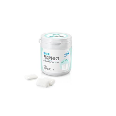 애터미 자일리톨 껌 100g, 100g, 1개 - 일반껌 | 쿠팡