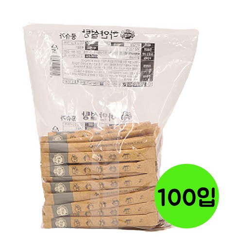 CJ 백설 개별포장 스틱설탕(5g x 100입) 500g, 3개