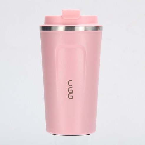 MEIISEO대용량 스포츠 물통 다기능 물병 휴대용 스포츠 물통 대용량 보온병, 500ml pink