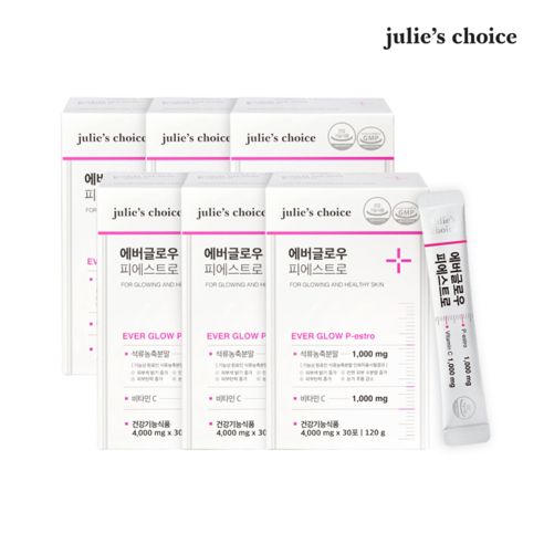 줄리스초이스 에버글로우 피에스트로, 120g, 6개