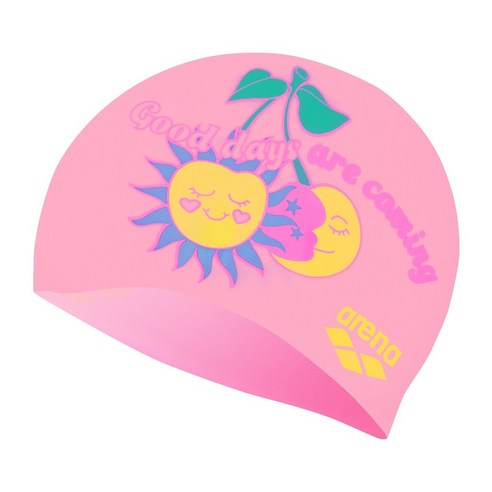 아레나 체리캔디 실리콘수모 A4AC1AC13, PINK, 1개