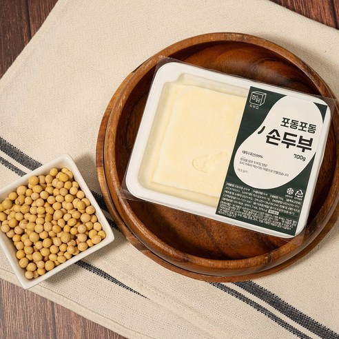 정담두부집 포동포동 손두부700g 1모 국산콩 옛날시장크기 - 순두부/연두부 | 쿠팡