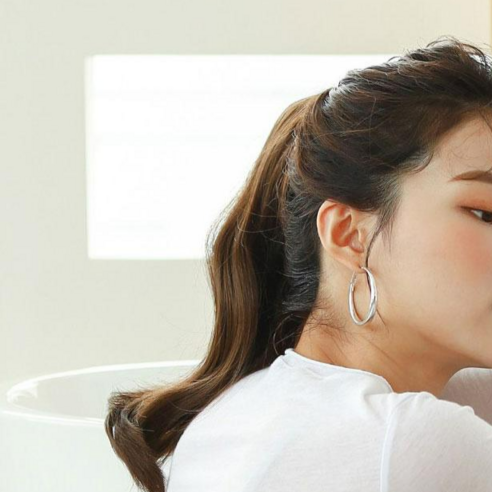 가발매니아 올림머리 포니테일 가발 2초포니 제니, 모카브라운, 1개