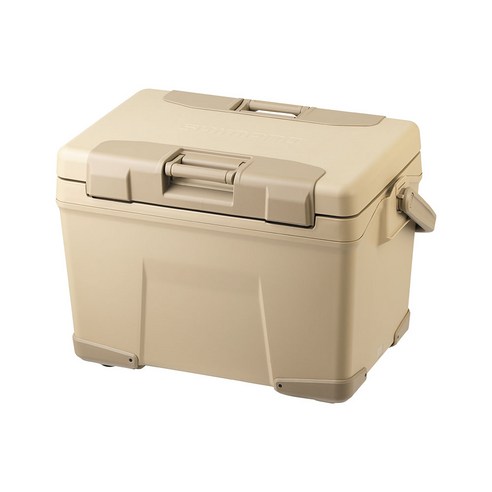 시마노 바실랜드 쿨러 아이스박스 ST, 40L, 샌드베이지, 40L