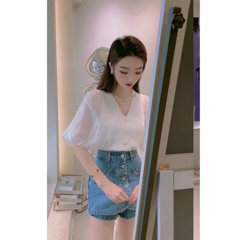 럭셔리 빈티지 데이트 청 투피스 레트로 페미닌