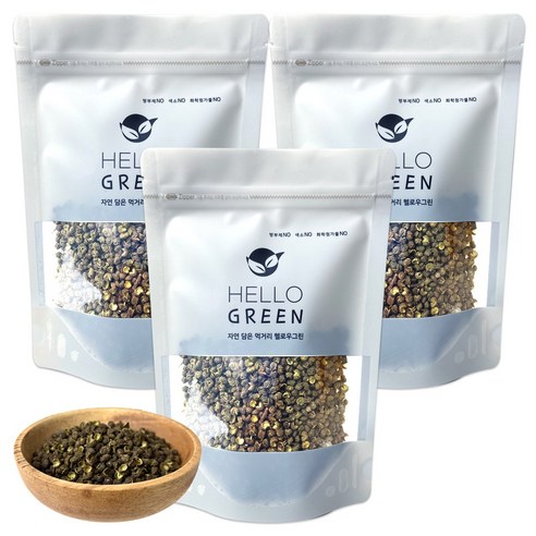 헬로우그린 천연향신료 홍산초 원물 500gX3(팩) 총1.5kg 홍산초 화조, 500g, 1개입, 3개