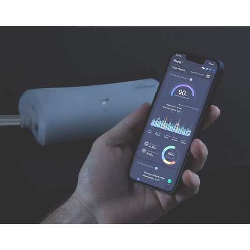 코골이 문제를 해결하는 스마트한 선택