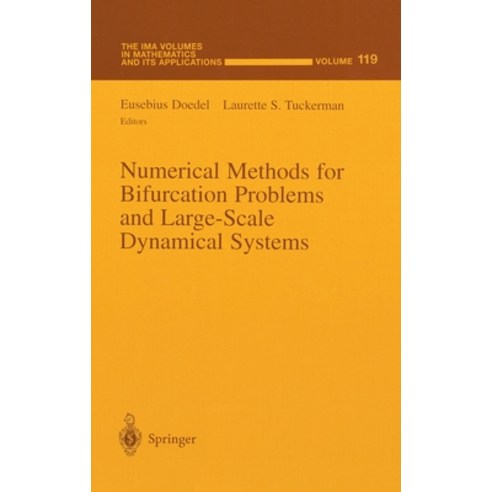 (영문도서) Numerical Methods for Bifurcation Problems and Large-Scale Dynamical Systems Hardcover, Springer, English, 9780387989709
