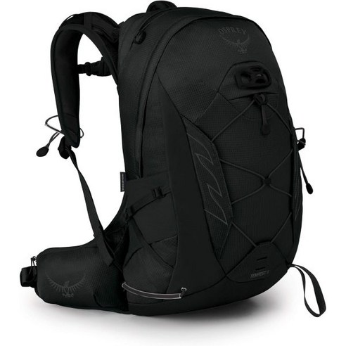 오스프리 가방 Osprey Tempest 9L 여성용 하이킹 백팩 힙벨트 포함 Tidal/Atlas WM/L 103602, Medium/Large, Stealth Black