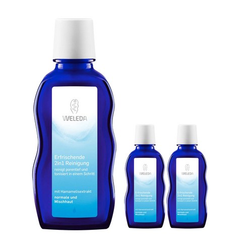 벨레다 원-스텝 클렌저 & 토너, 100ml, 3개
