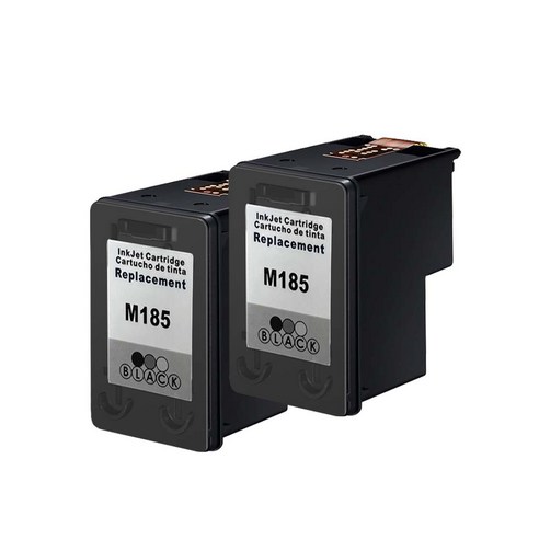 삼성 INK-M185 검정 호환 재생 잉크 SL-J1680 J1683 J1685 J1780DW J1785W, 2개