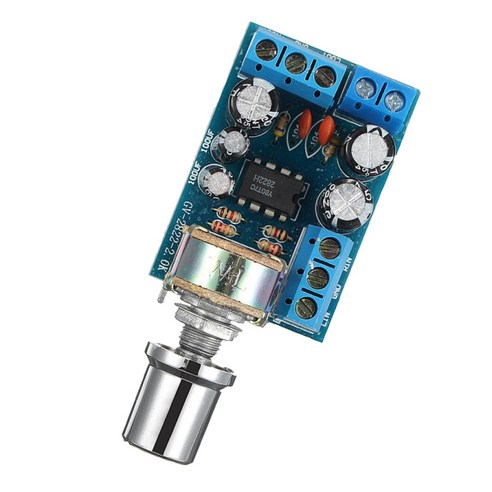 HIFI 증폭기 보드 2.0 채널 앰프 스피커 오디오 스테레오 라디오 사운드 시스템, 50x50x42mm, 다색, 합금