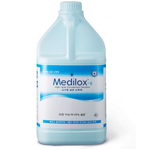 메디록스 S 4L 고농도 살균 소독제 1개 
탈취/방향/살충