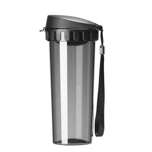 타파웨어Tupperware 휴대용 물통 보틀 누수방지 스포츠물병 500ml, 1개, 쿨 블랙
