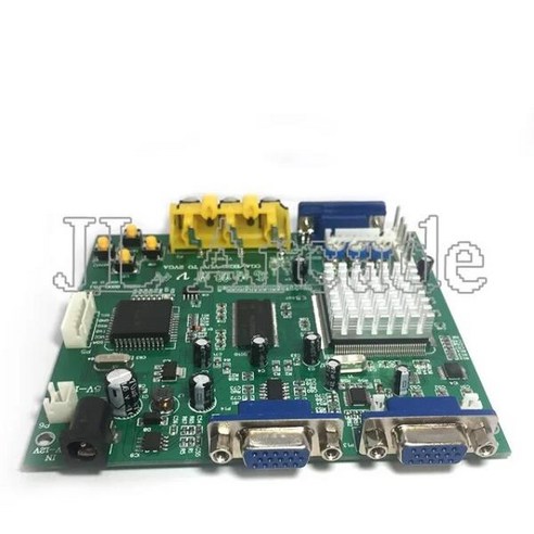 GBS 8200 5.2 버전 아케이드 게임 CGA YUV EGA RGB 신호-VGA HD 비디오 컨버터 보드 이중 출력 비차폐 ...