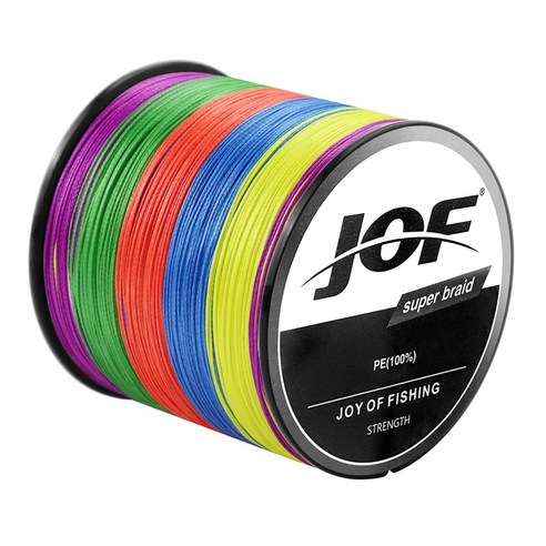 JOF 8합사줄 1000m, Multicolor