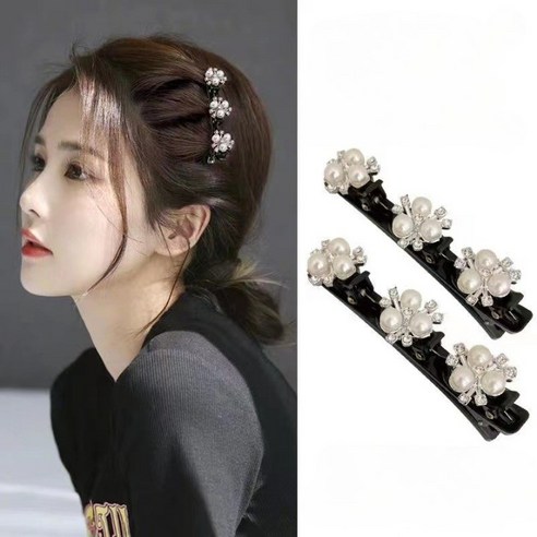앤드유길이 여성 헤어 악세사리 잔머리 정리 헤어핀 2p
