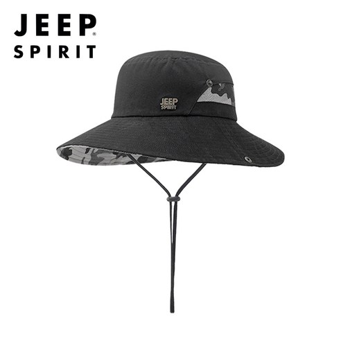 JEEP SPIRIT 밀리터리 사파리 모자 심플 등산 벙거지 캠핑 썬캡 스포츠 버킷햇 A0401