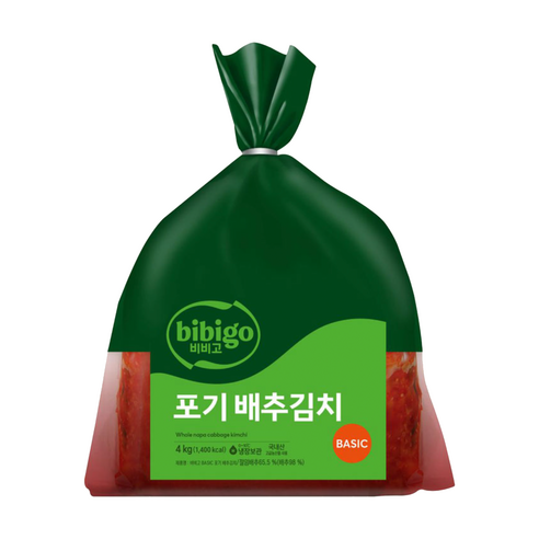 CJ 비비고 베이직 포기 배추김치