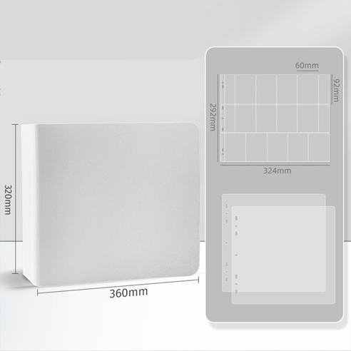 포토카드 바인더 13칸 아이돌 포토북 포카 보관함 
앨범
