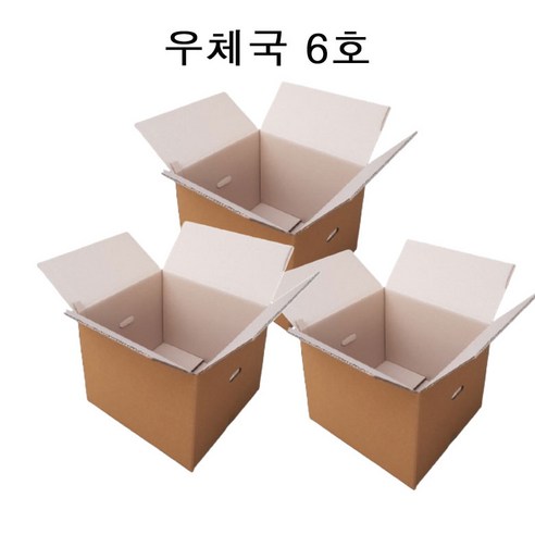 대명박스 우체국택배박스6호, 3개, 3개