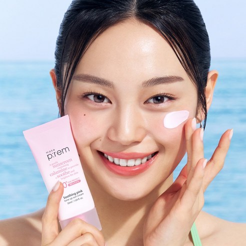 메이크프렘 수딩 핑크 텍스처 및 흡수력