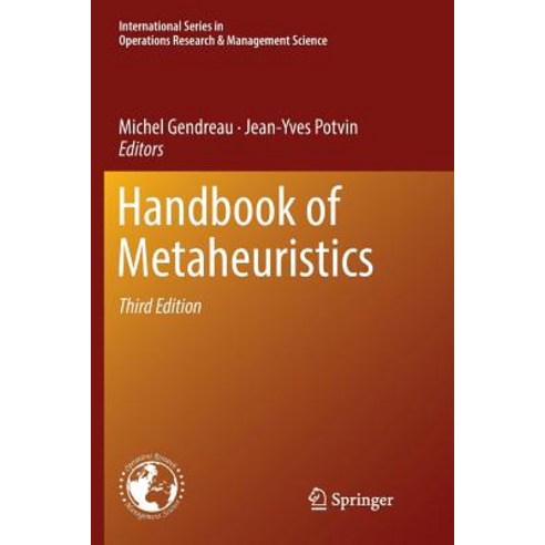 (영문도서) Handbook of Metaheuristics Paperback, Springer, English, 9783030081737