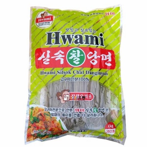 화미 식재료 풍미 엄마손맛 시판 실속찰당면1kg 잡채 마라탕 맛집 팬트리 닭볶음탕, 26개, 1kg