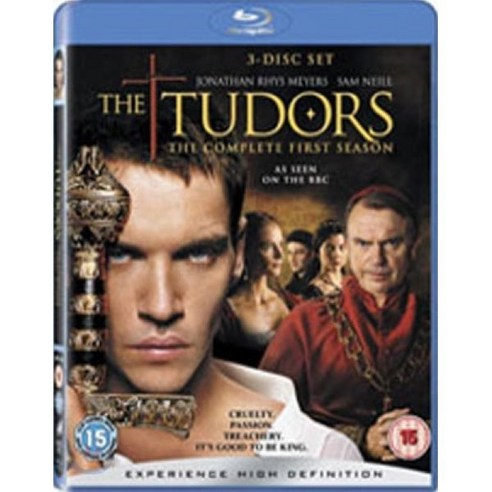 [Blu-ray] 튜더스 - 천년의 스캔들 시즌 1 (The Tudors Season 1) : 3Disc : 블루레이